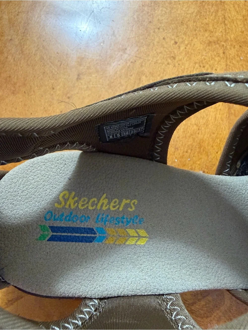 Skechers Women’s Brown Closed-Toe Sport Sandals - Brand New